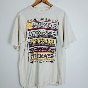 Vintage single stitch AllSport pro weight Texas western themed short sleeve tee